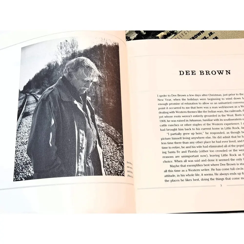 Growing Up Western edited by Clarus Backes (1935-1989) (1990 1st Ed HC in DJ)